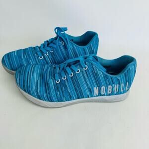 NOBULL Trainers‎ Sneakers Linear Blue Crossfit Shoes Athletic Womens 10 Men 8.5